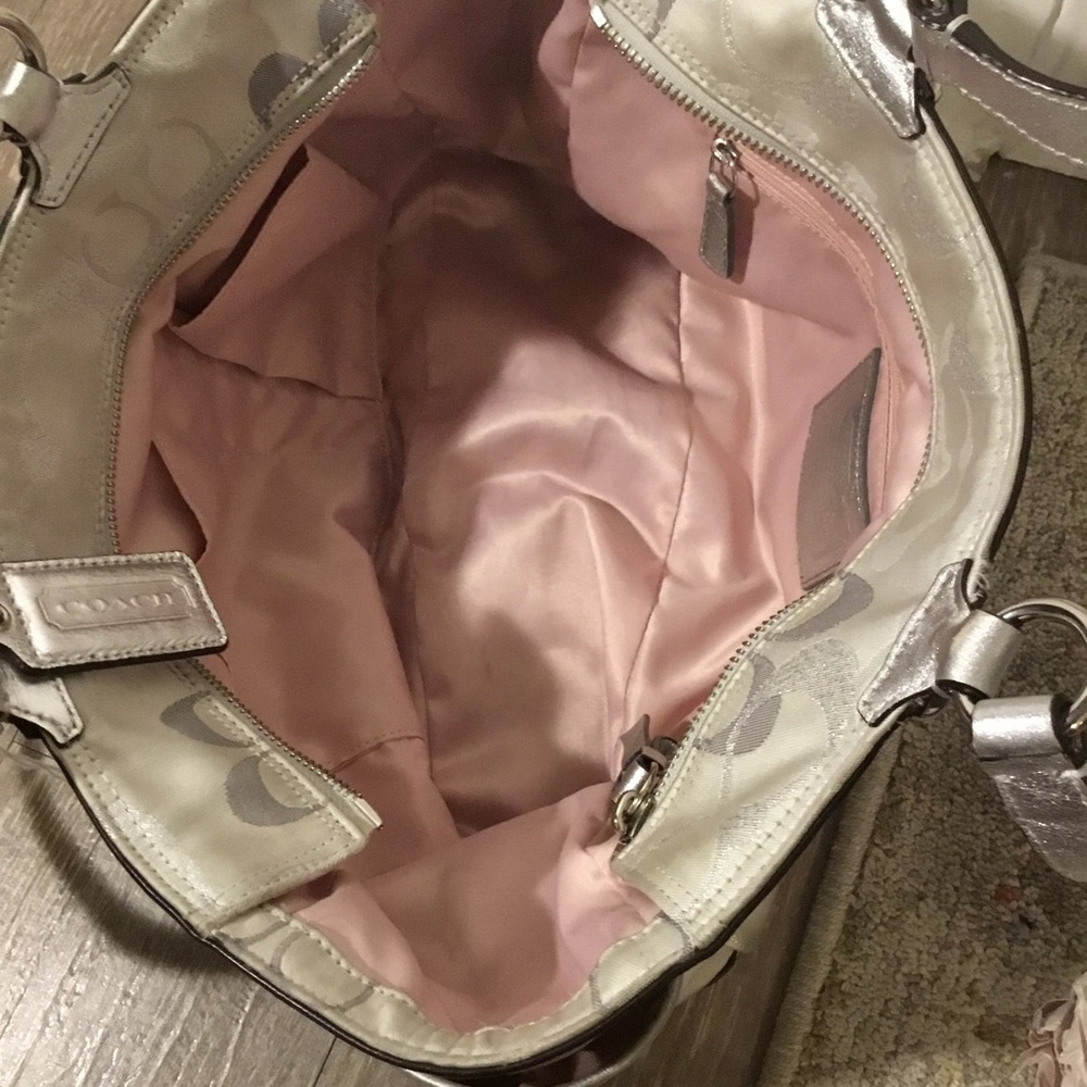 Coach Gray Vintage Satchel Shoulder Bag $65. - Picture 5 of 14